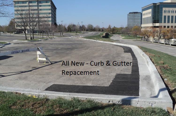 Curb and Gutter Replacement - Asphalt Paving in Independence, MO