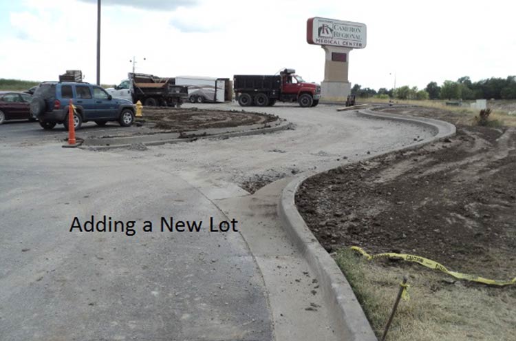 Wide Road Under Construction - Asphalt Paving in Independence, MO