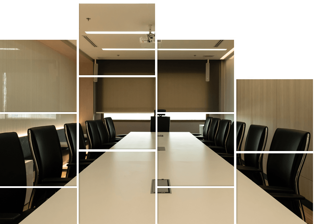 Empty Meeting Room with Video Conference — Eatontown, NJ — Executive Suites at 12 Christopher Way