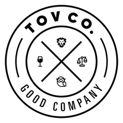 A black and white logo for a good company.