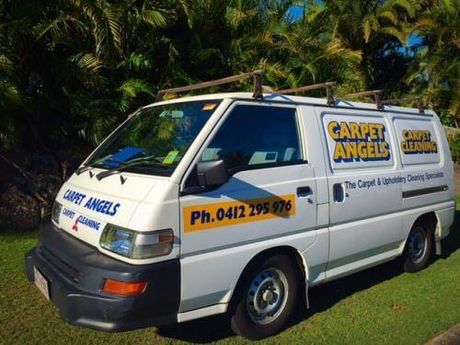 Carpet Angels Van — Carpet Angels Sunshine Coast in Sunshine Coast Region, QLD