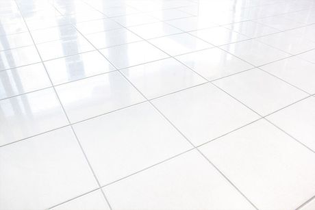 Clean White Floor Tiles — tile & carpet cleaning in Sunshine Coast Region, QLD