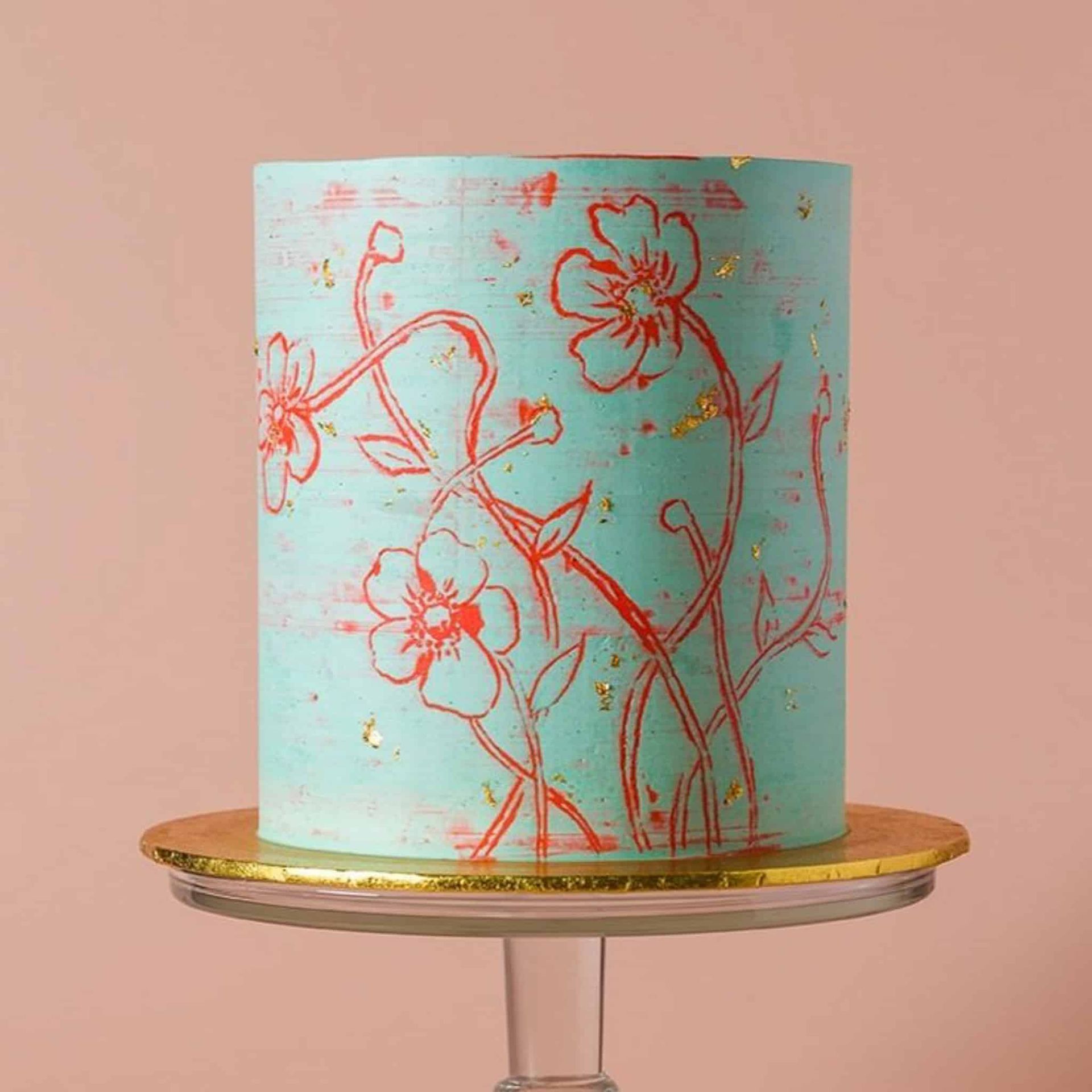 Two women are standing next to each other holding bouquets of flowers.