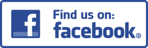 Facebook logo with the text