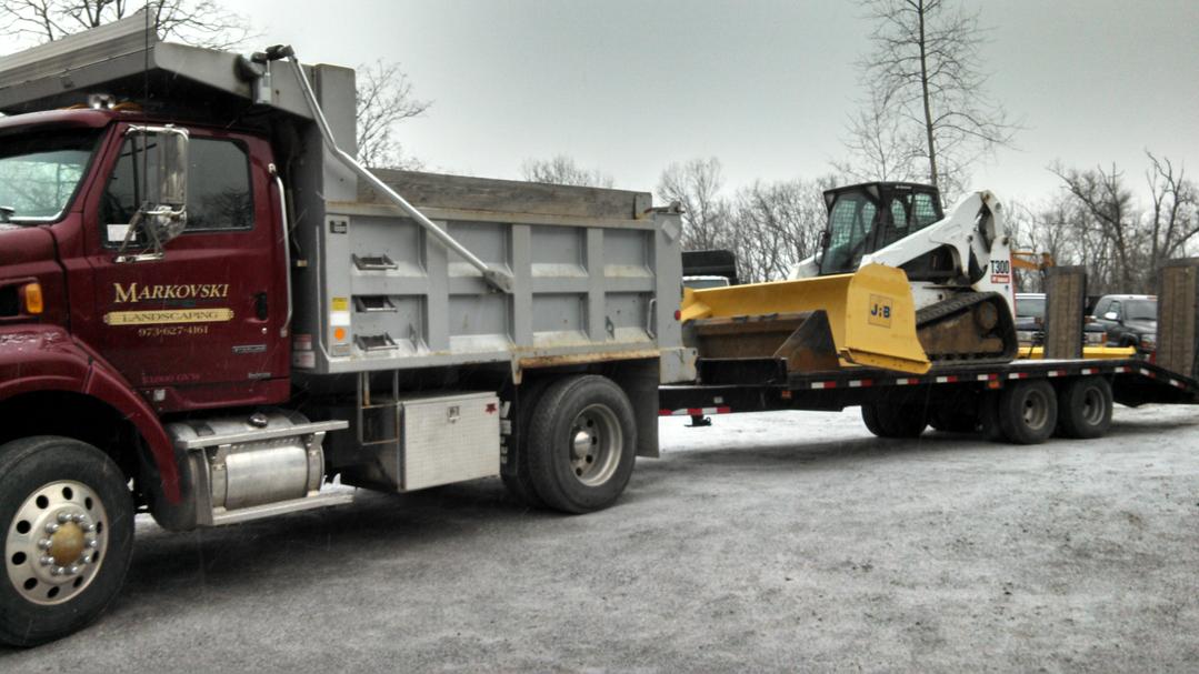 Snow Cleaning Truck - Landscape maintenance in Rockaway, NJ
