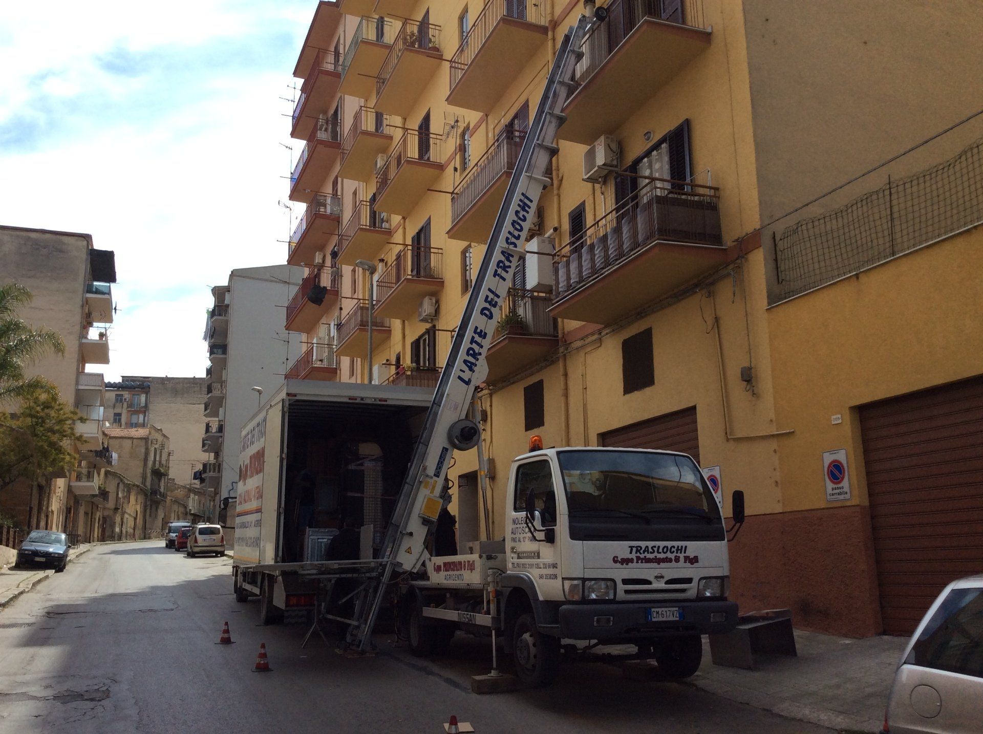 Trasporto mobili con smontaggio e rimontaggio