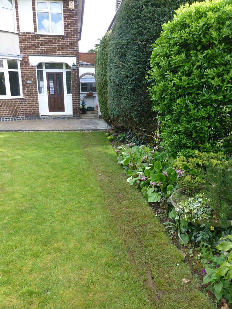 Finished drain installation