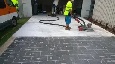 Topline Floor Care Concrete Cleaning