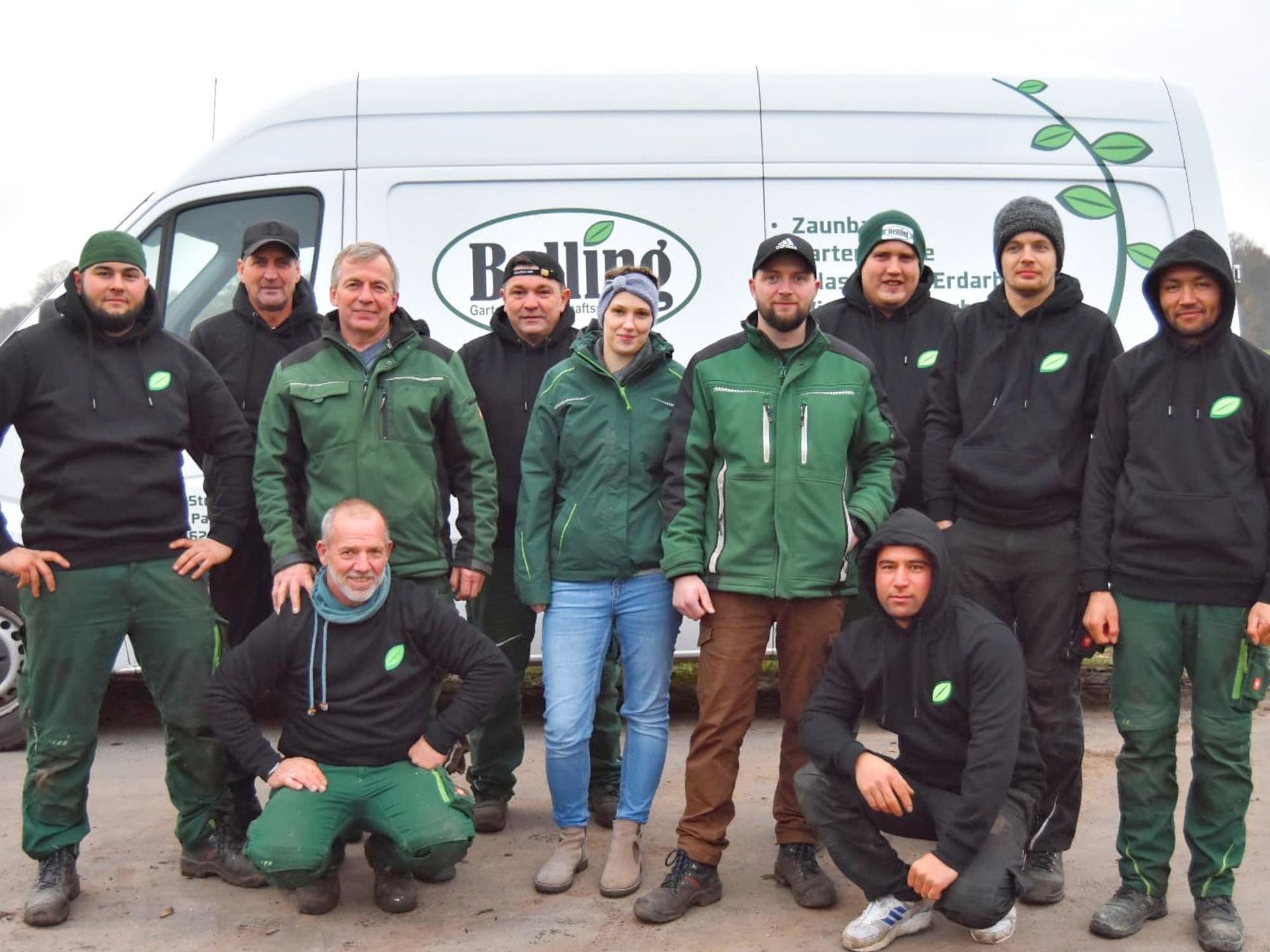 Teamfoto - Belling Garten- & Landschaftsservice