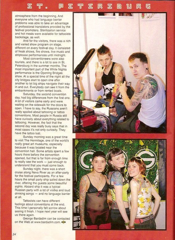 A group of people are standing next to each other in a magazine.