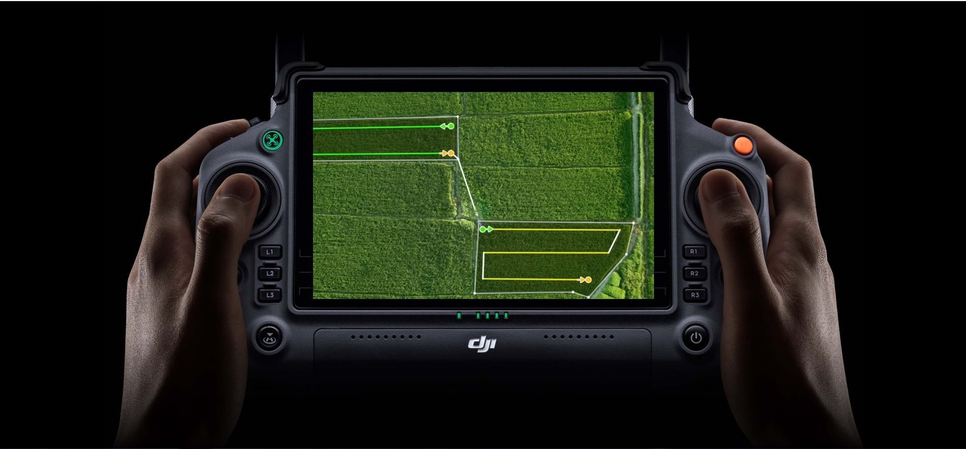 Drons DJI Agras T50 - Multi Plot Operations
