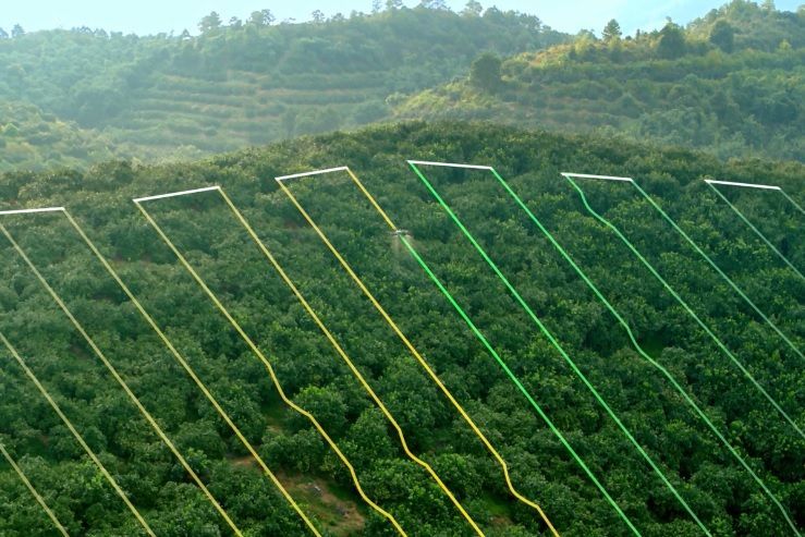 Agricultural Drone Operation