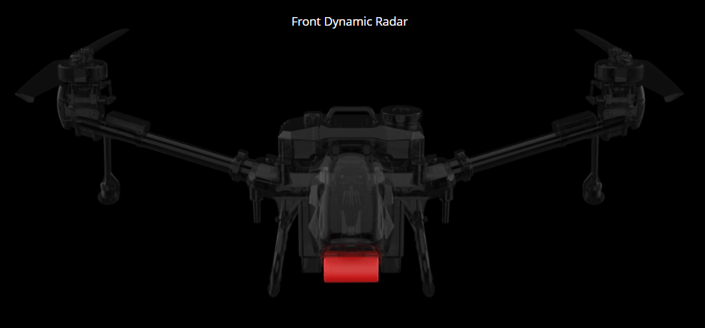 Front dynamic radar