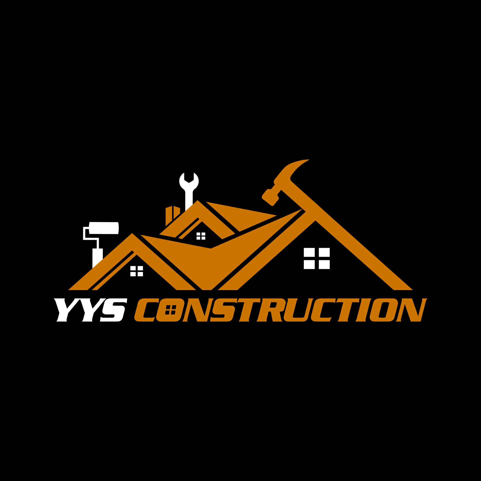 A logo for YYS Construction