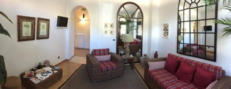 sala d'attesa del centro per l'estetica e il benessere