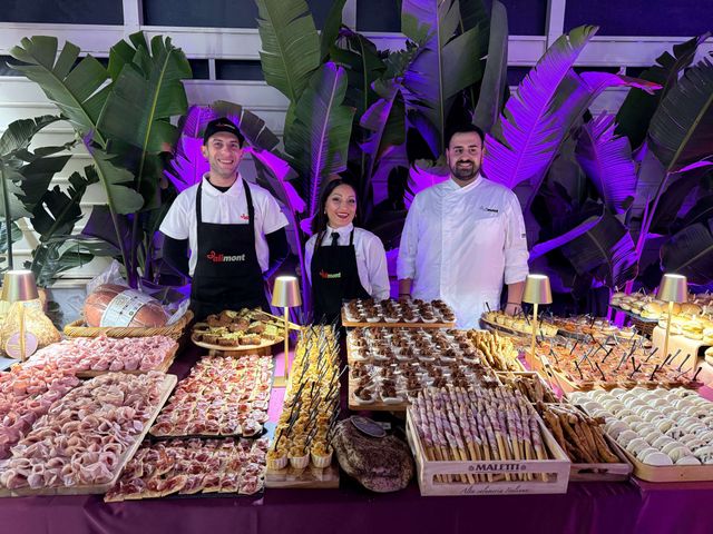 buffet con finger food