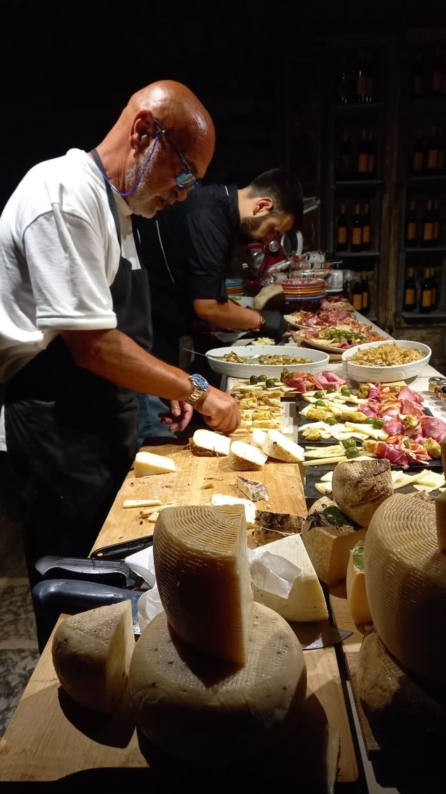 allestimento buffet Masseria del Carmine