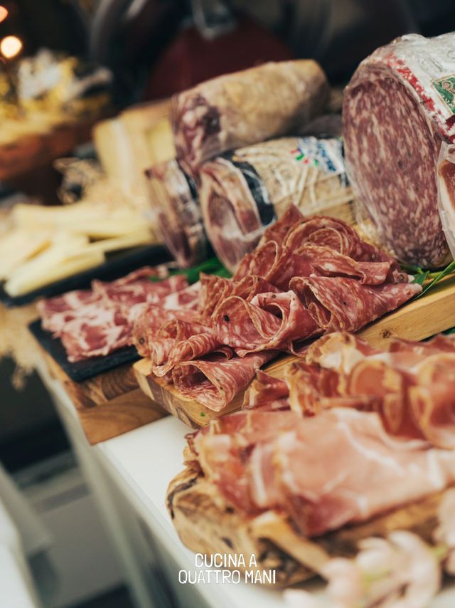 buffet con affettati