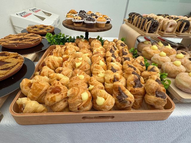 buffet con brioche farcite