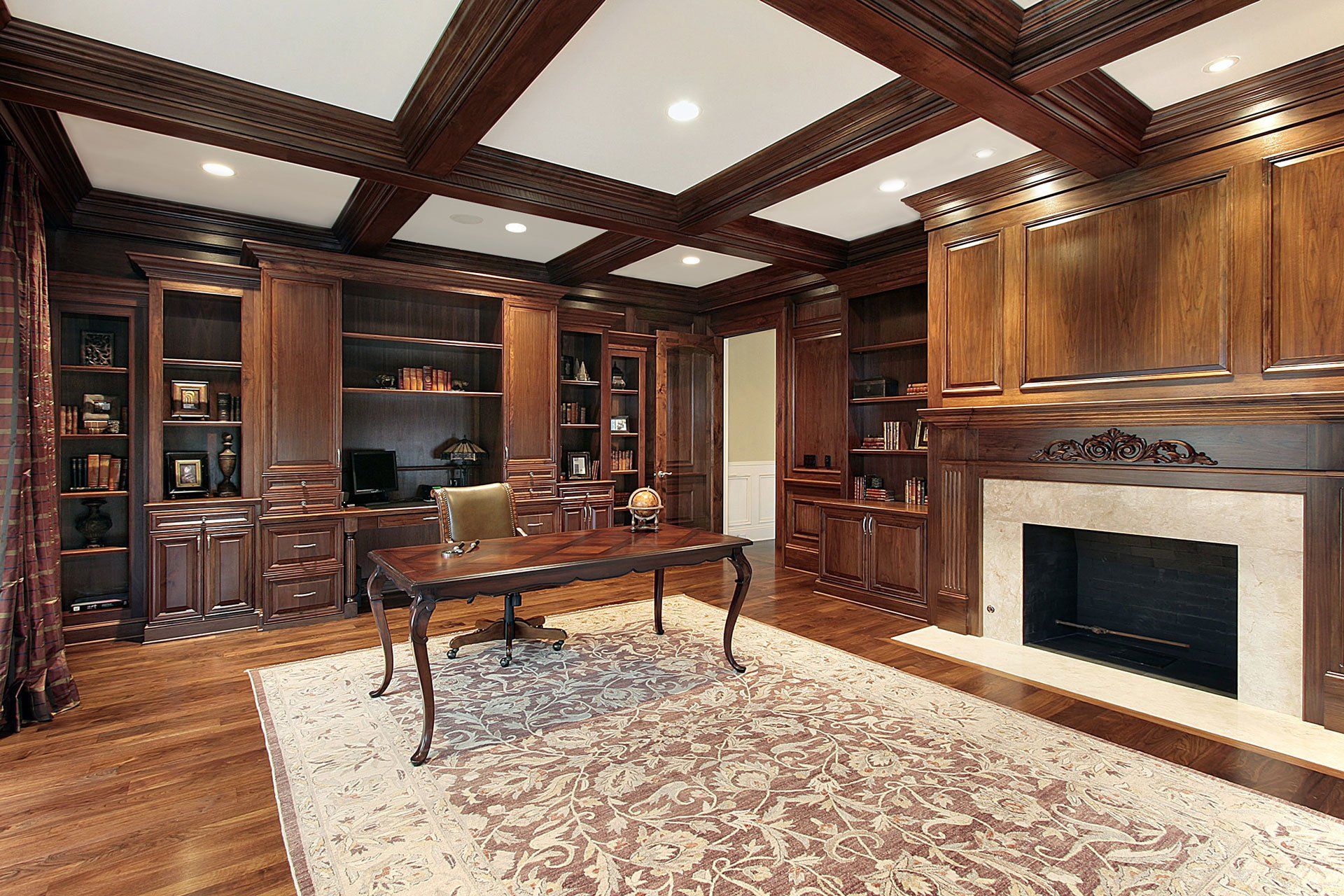 Beautiful Custom Built Library Rooms, Office or Study