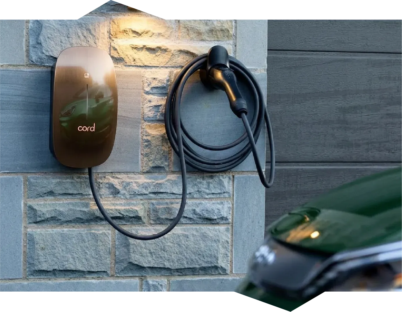 A person is opening a car door with a key.