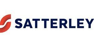 The Satterley logo features a stylized orange 