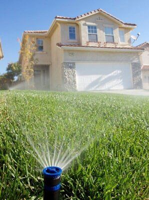 Water — Blue Sprinkler in Omaha, NE