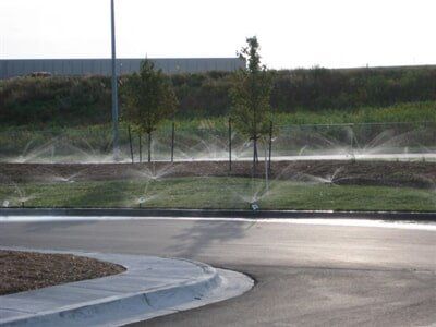 Gardens — Sprinklers in Garden in Omaha, NE