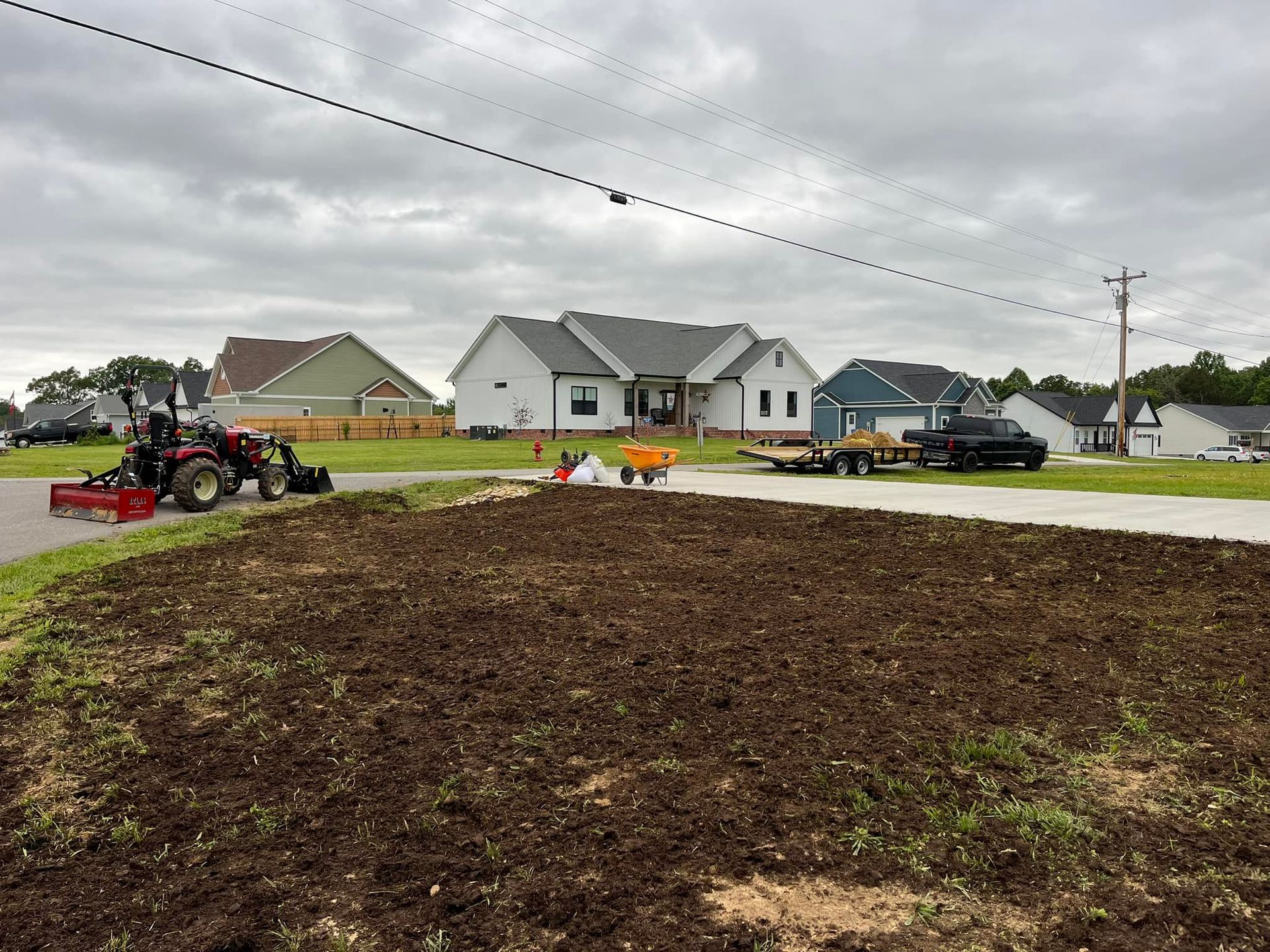 Sodding in Cookeville, TN