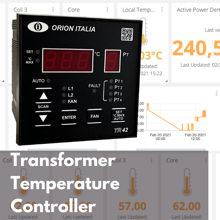 Transformer temperature controller