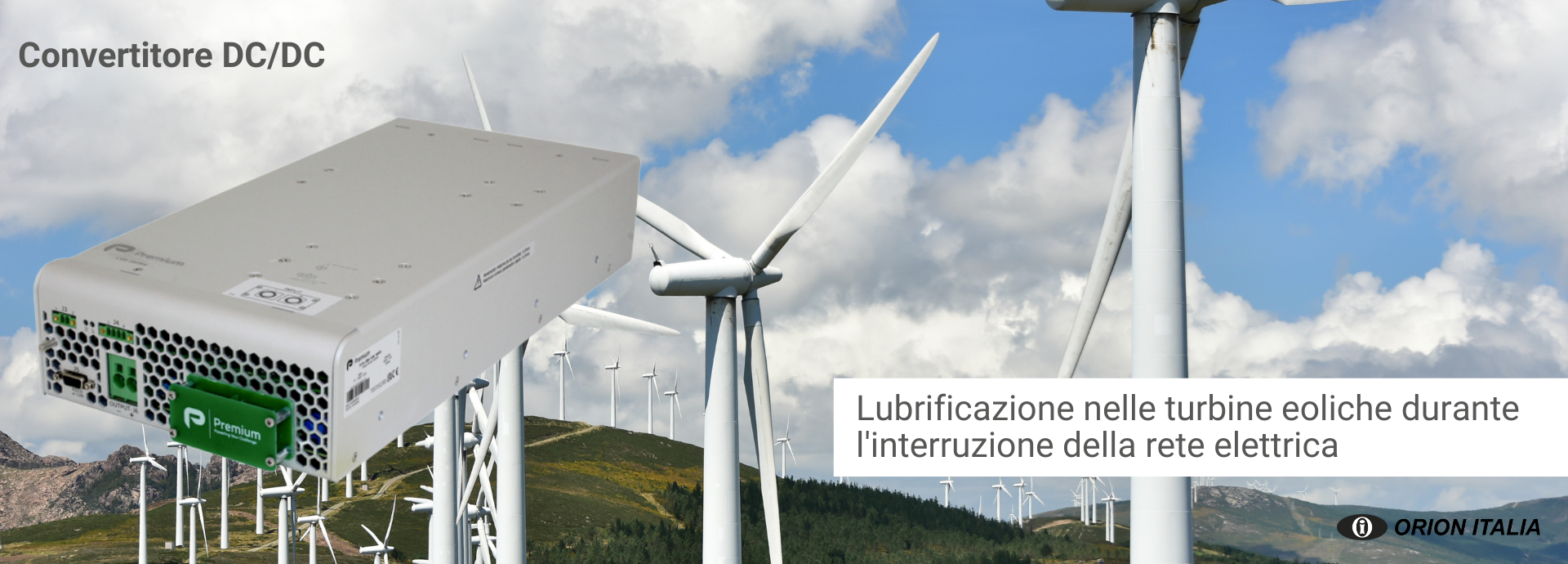 Convertitore DC/DC Backup Eolico