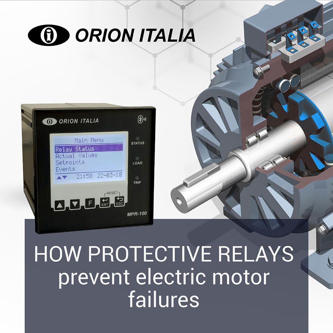 how protective relays prevent electric motor failures