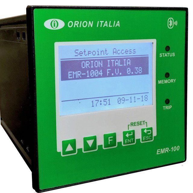 Energy Meter Front- Protection Relay - Orion Italia