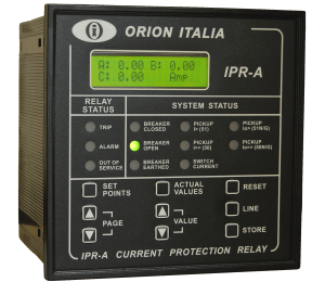 Phase and ground protection relay IPR-A