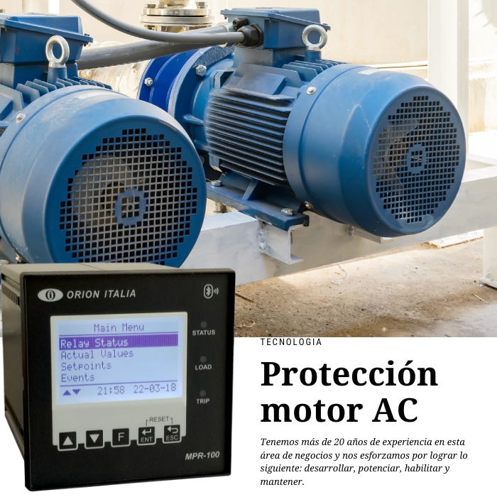 Protección motor AC