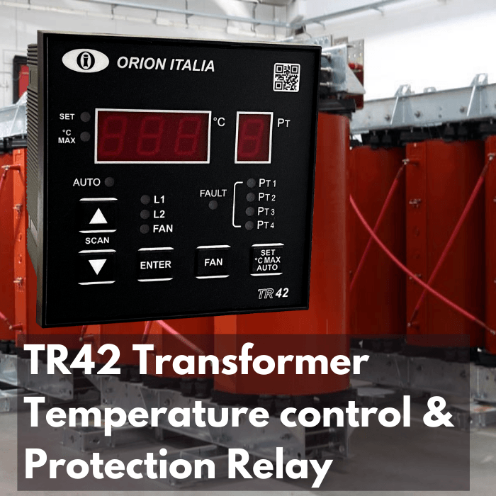 Transformer Protection, Cast resin type transformer temperature protection.