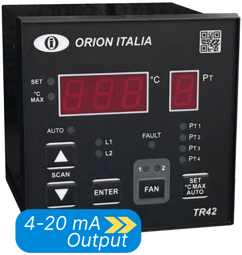 Temperature Control with 4-20mA & modbus – TR42AD