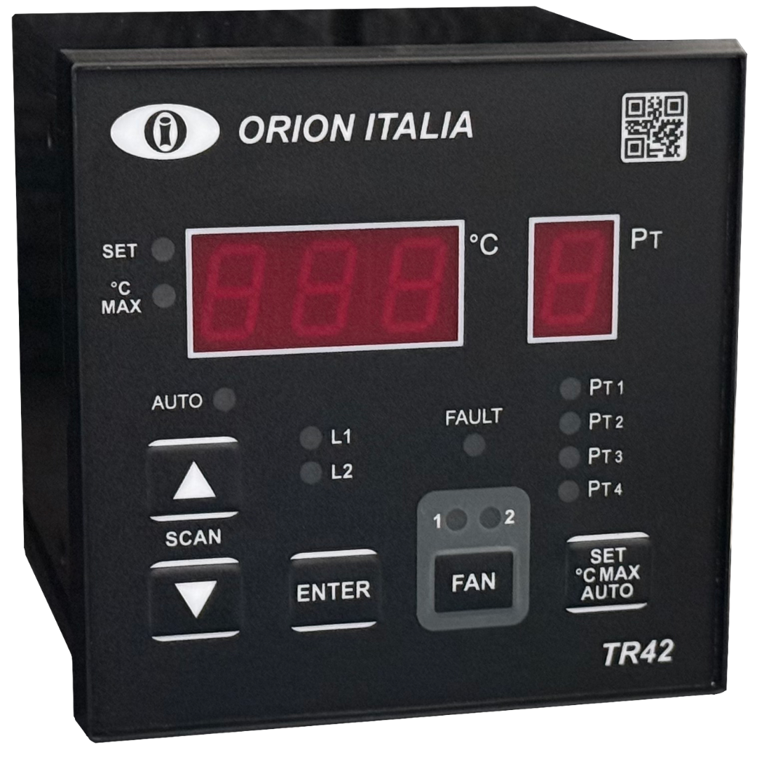 TR42 -Temperature Control, Sensor, Monitoring Protection Relay for MV Transformers