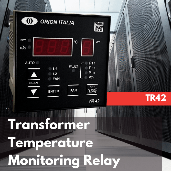 Datacenter transformer temperature control TR42 Orion Italia