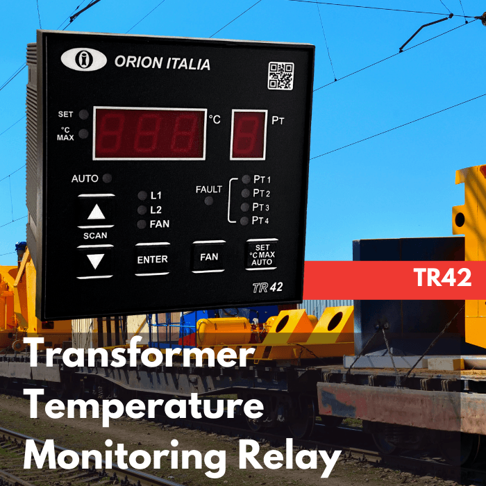 Train Transformer temperature monitor