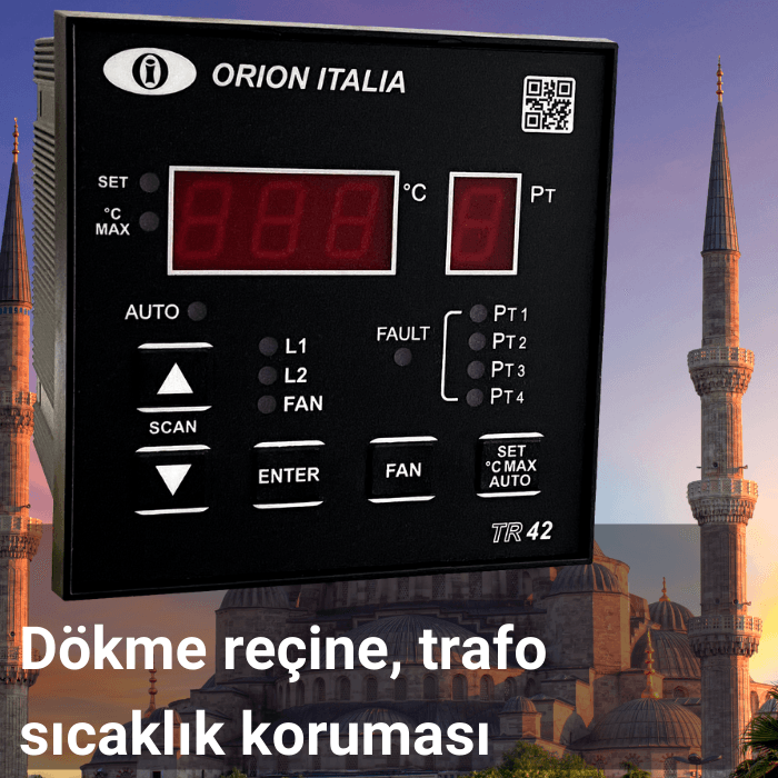 dökme reçine Trafo Sıcaklık Kontrol Rölesi TR42