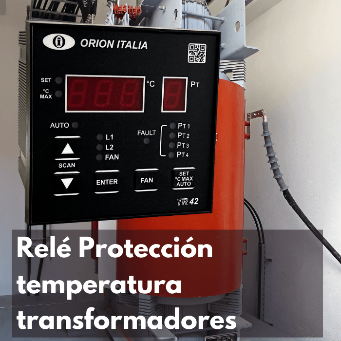 Relé Protección temperatura para transformadores en resina epoxi o secos