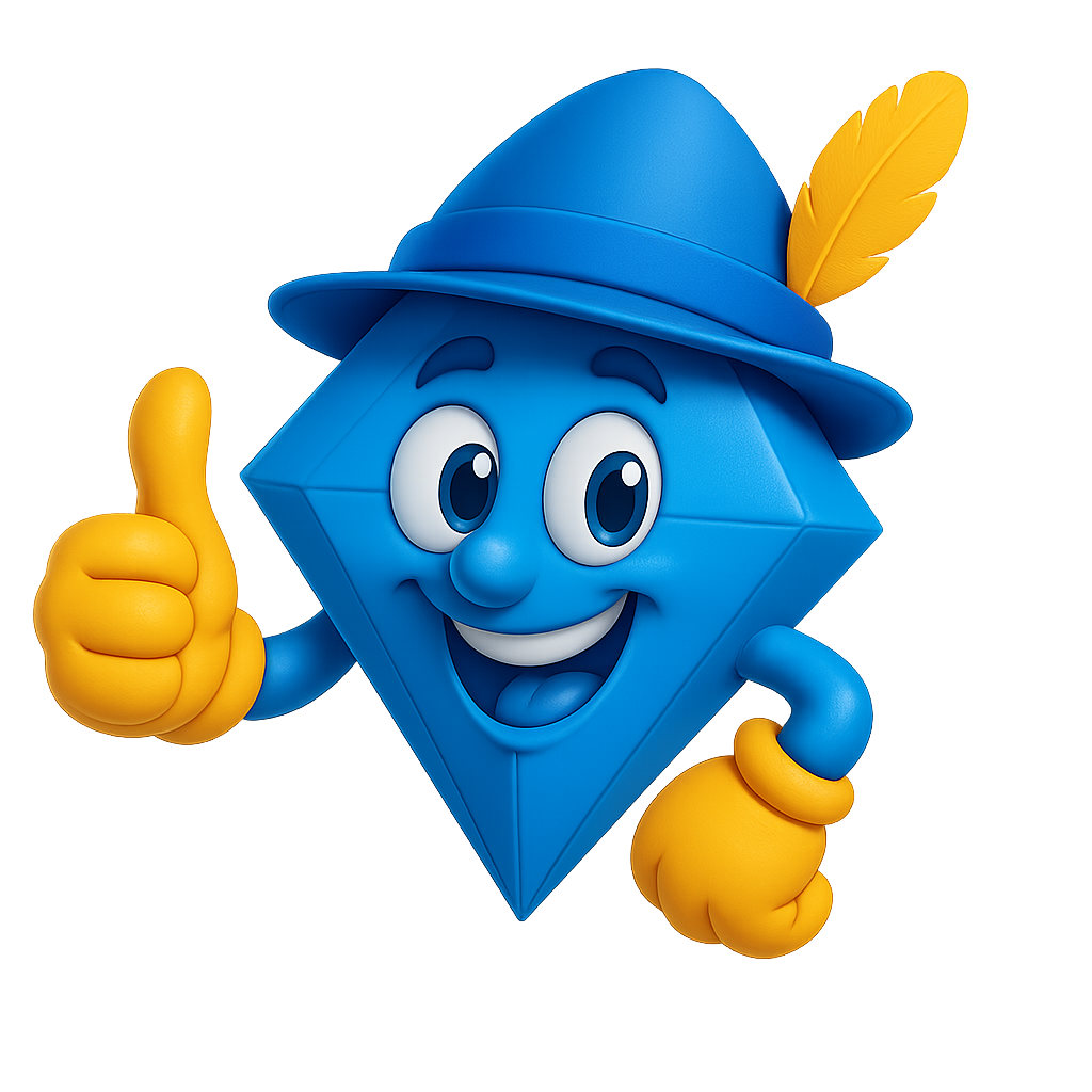 Mascote do Super Atacado Cristal Hilminho, 2025