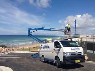 Cherry Picker 2 — Electrical Projects in Taylors Beach, NSW