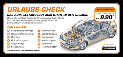 Urlaubs-Check Car-Check