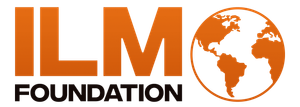 The logo for the ilm foundation is orange and black
