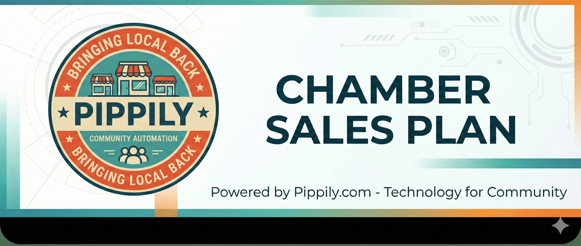 Graphic with a Pippily logo and