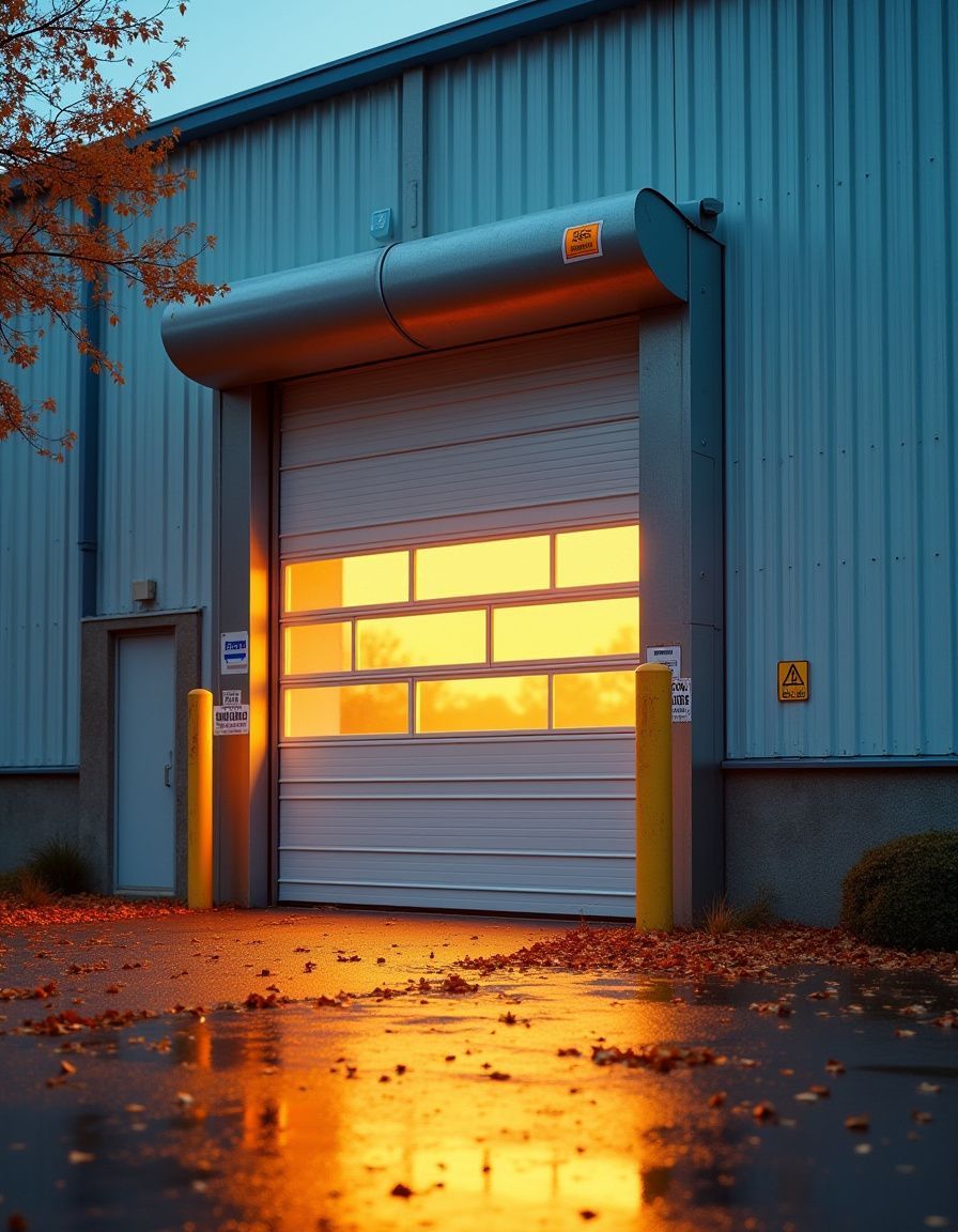 Portone industriale 4 - D'Aversa Ettore Srl Frosinone