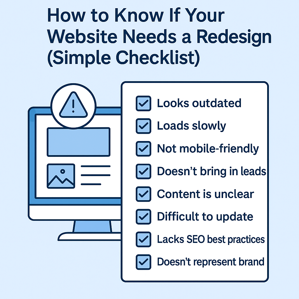 Checklist to know if your website needs a redesign – Digital8 Winnipeg Web Design