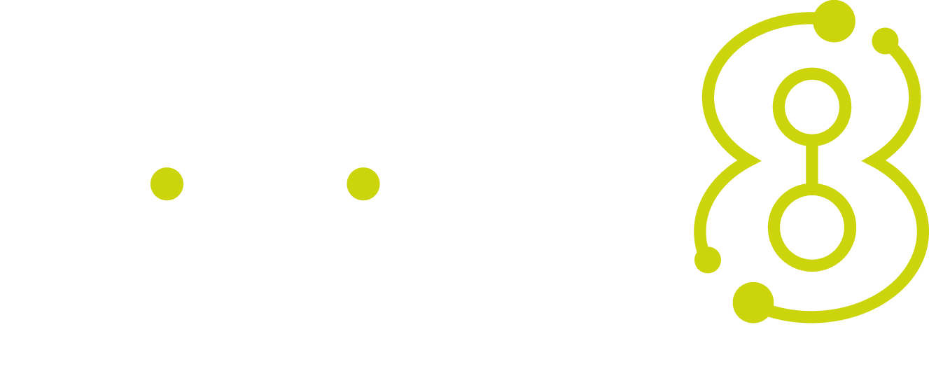 Digital 8 logo with "digital" in dark text and a stylized green number "8".